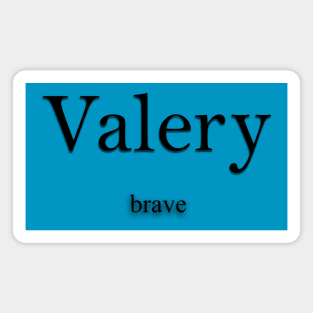 Valery Name meaning Magnet